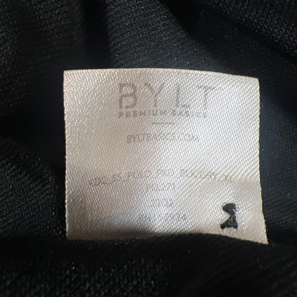 BYLT Premium Basics Polo Shirt Mens XL Black Polka Dots Stretch Performance Golf - Picture 8 of 8